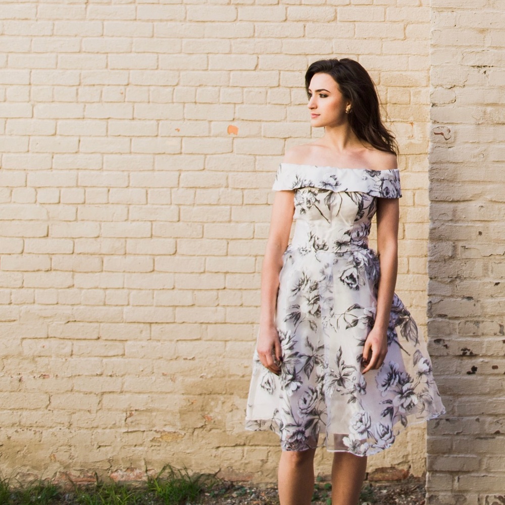 Chi Chi London organza Dress